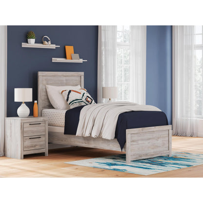 Signature Design by Ashley Broachmyn Twin Panel Bed PCB1120 - 53/PCB1120 - 83 - American Furniture of Slidell