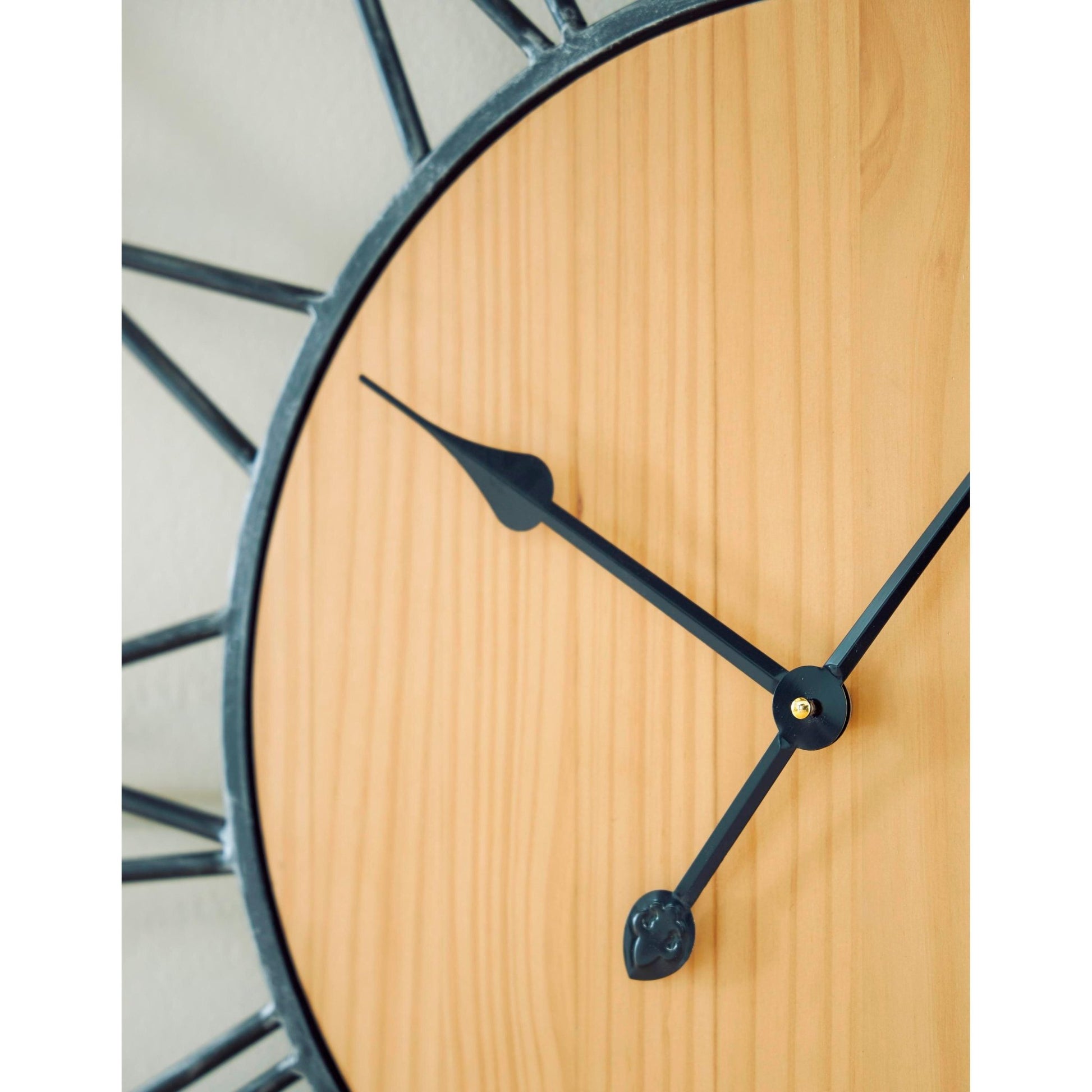 Signature Design by Ashley Brockett A8010452 Wall Clock - American Furniture of Slidell