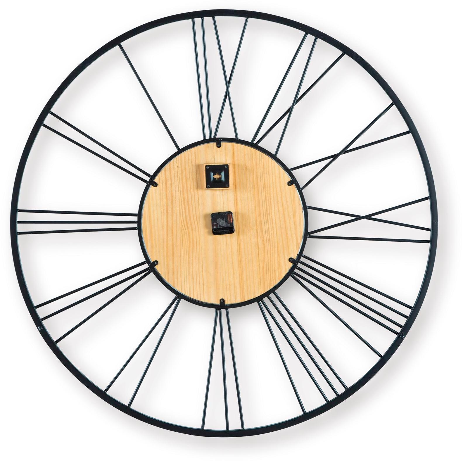 Signature Design by Ashley Brockett A8010452 Wall Clock - American Furniture of Slidell