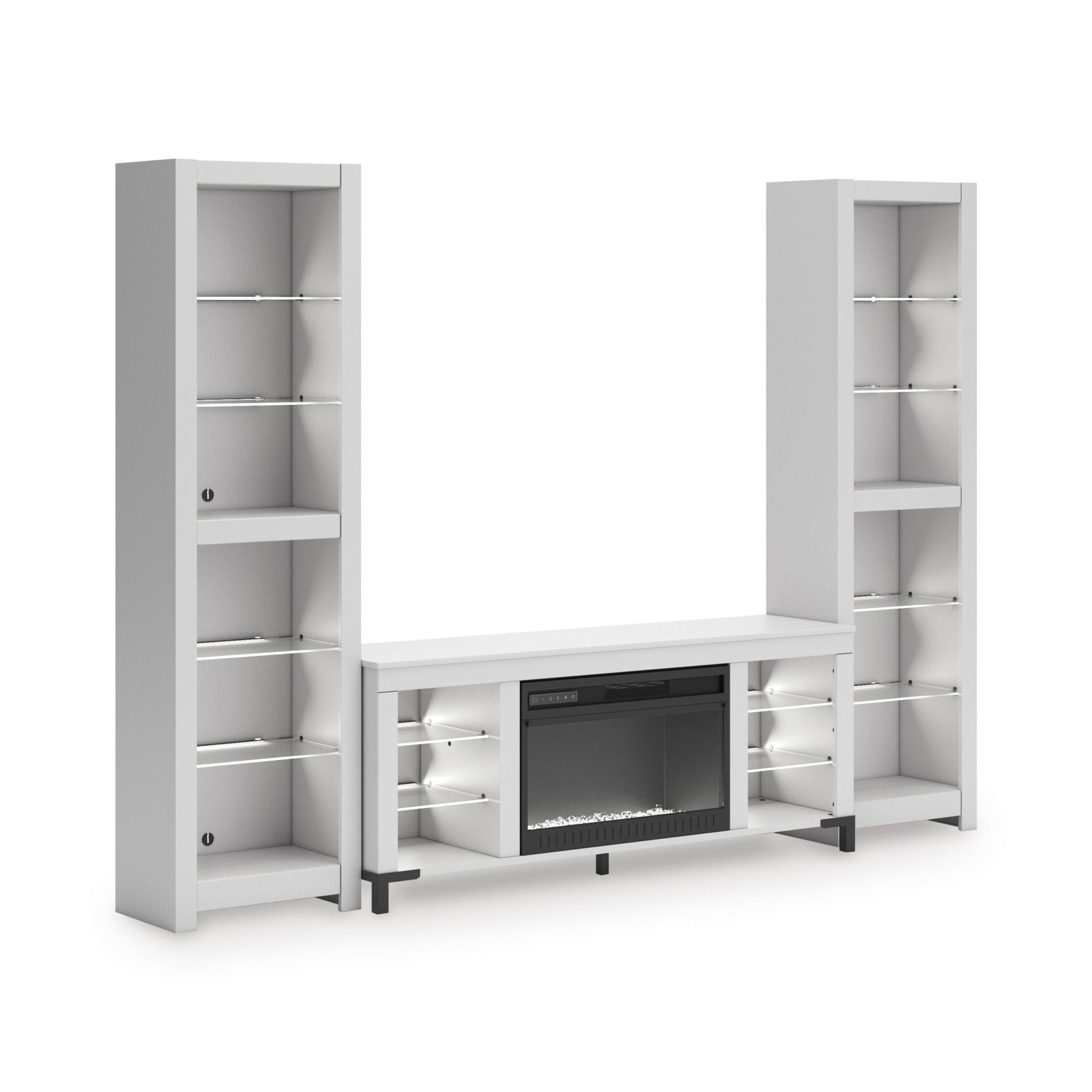 Signature Design by Ashley Brollevi W2722W1 3 pc Entertainment Center - American Furniture of Slidell