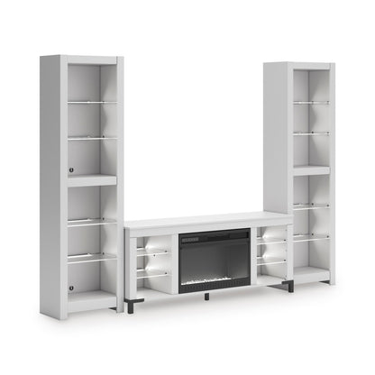 Signature Design by Ashley Brollevi W2722W1 3 pc Entertainment Center - American Furniture of Slidell