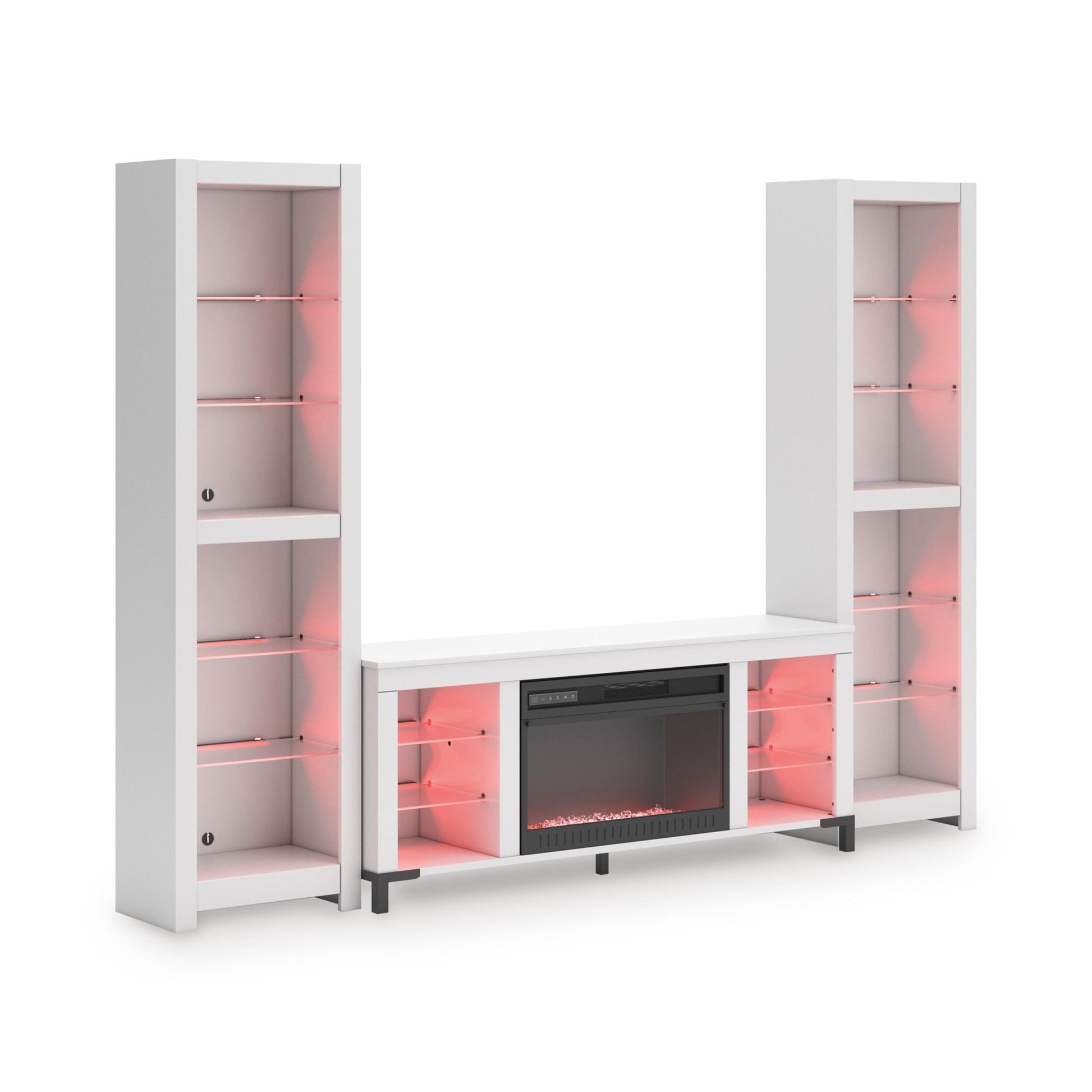 Signature Design by Ashley Brollevi W2722W1 3 pc Entertainment Center - American Furniture of Slidell