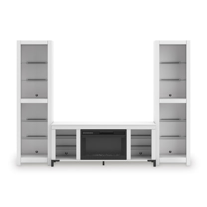 Signature Design by Ashley Brollevi W2722W1 3 pc Entertainment Center - American Furniture of Slidell