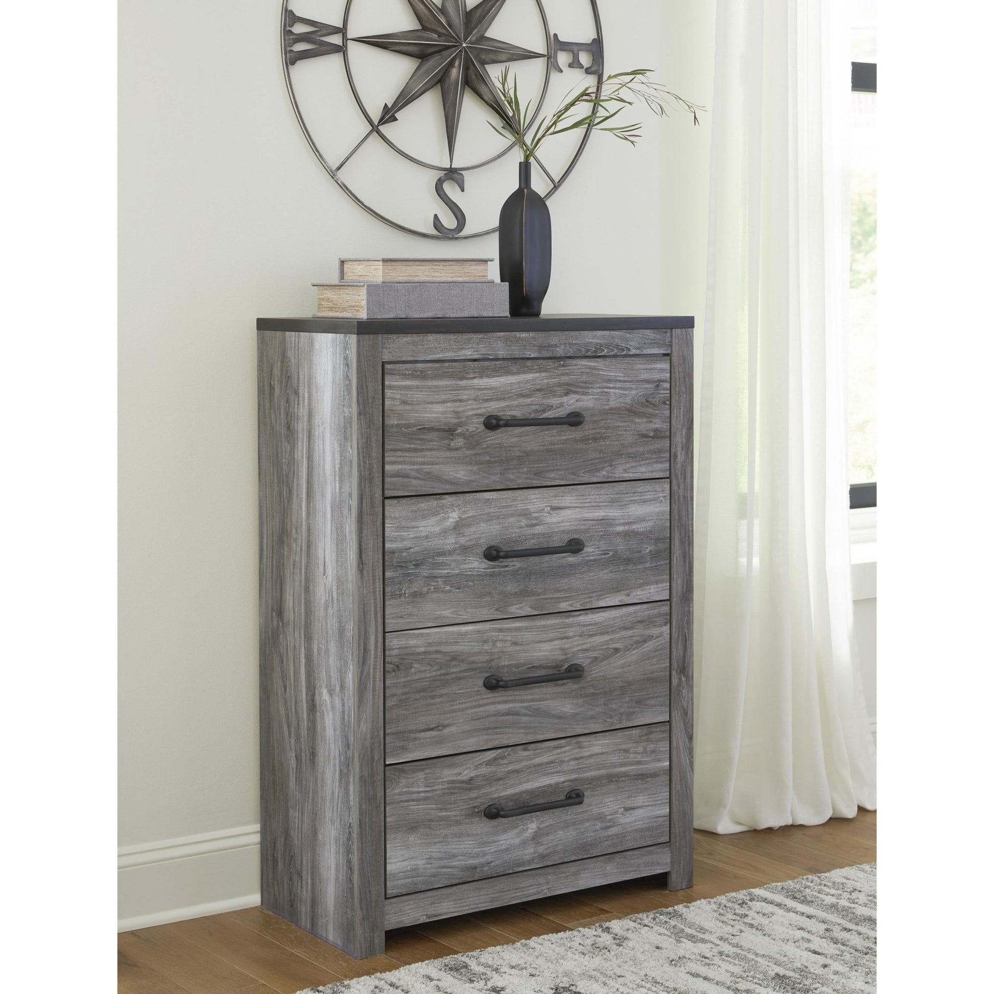Signature Design by Ashley Bronyan B1290 - 44 Four Drawer Chest - American Furniture of Slidell