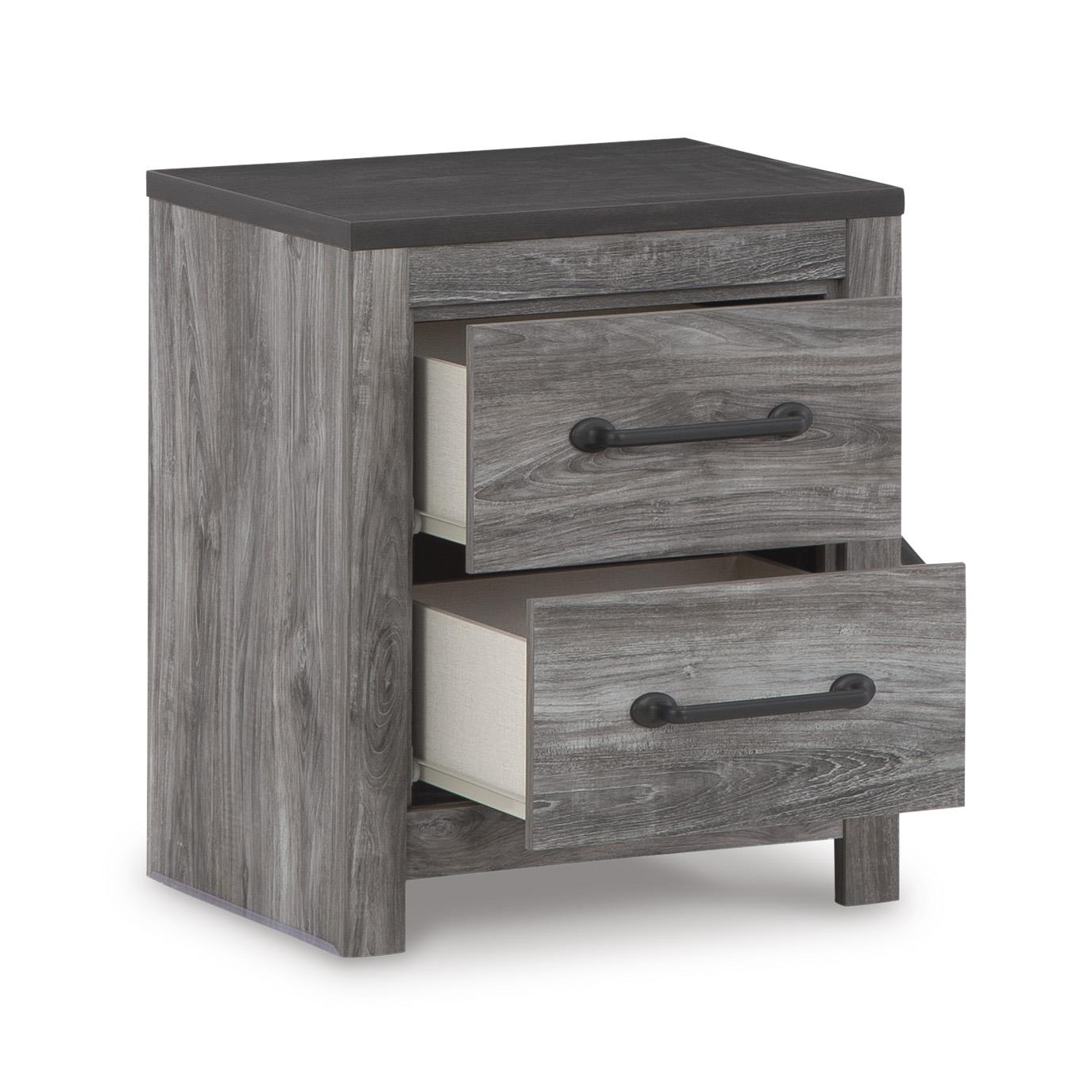 Signature Design by Ashley Bronyan B1290 - 92 Two Drawer Night Stand - American Furniture of Slidell