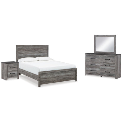 Signature Design by Ashley Bronyan B1290B5 6 pc Queen Panel Bedroom Set - American Furniture of Slidell