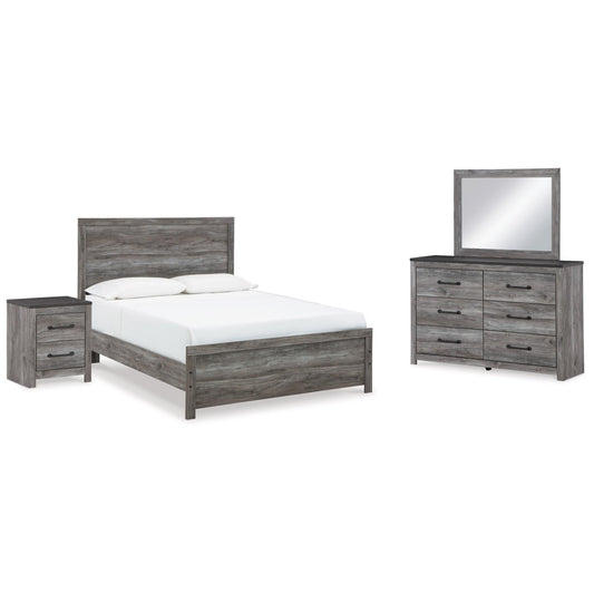 Signature Design by Ashley Bronyan B1290B5 6 pc Queen Panel Bedroom Set - American Furniture of Slidell
