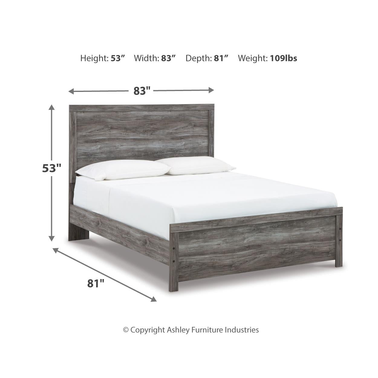 Signature Design by Ashley Bronyan B1290B5 6 pc Queen Panel Bedroom Set - American Furniture of Slidell