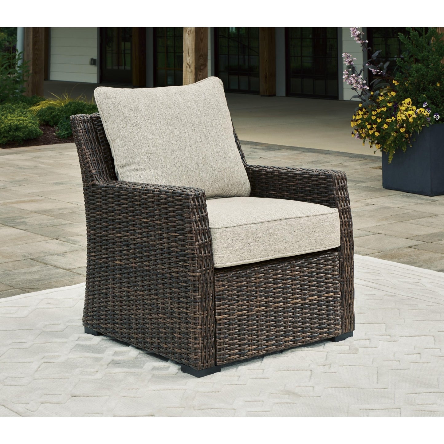 Signature Design by Ashley Brook Ranch P465 - 820 Lounge Chair with Cushion - American Furniture of Slidell