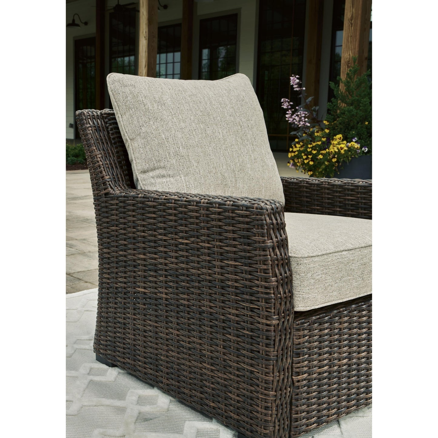 Signature Design by Ashley Brook Ranch P465 - 820 Lounge Chair with Cushion - American Furniture of Slidell