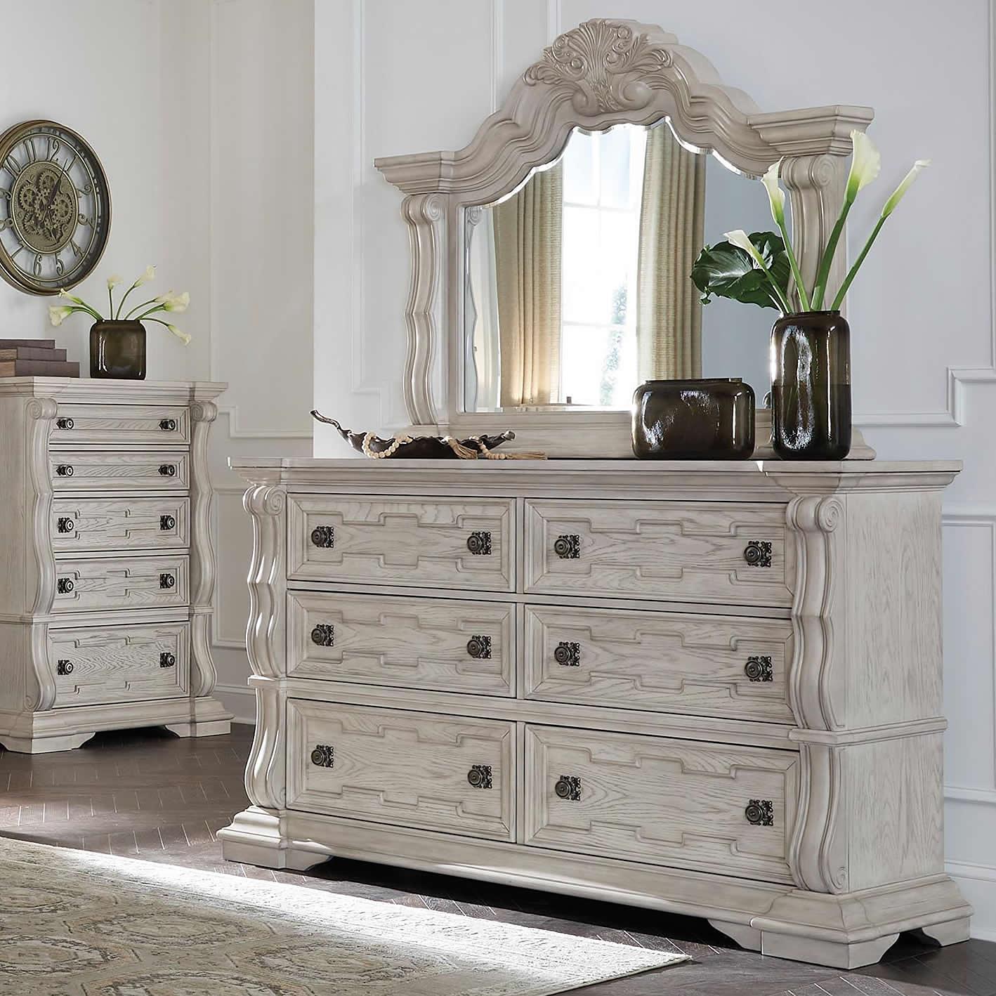 Signature Design by Ashley Bruchandi Dresser Mirror PCB948 - 36 - American Furniture of Slidell