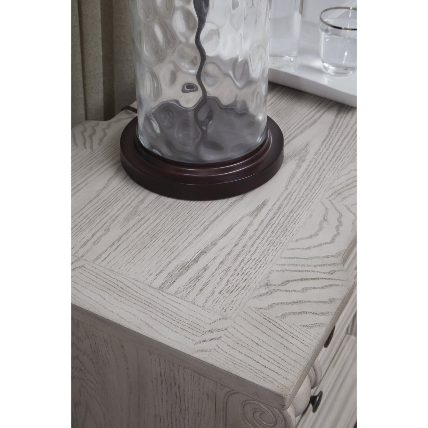 Signature Design by Ashley Bruchandi PCB948 - 93 Three Drawer Night Stand - American Furniture of Slidell