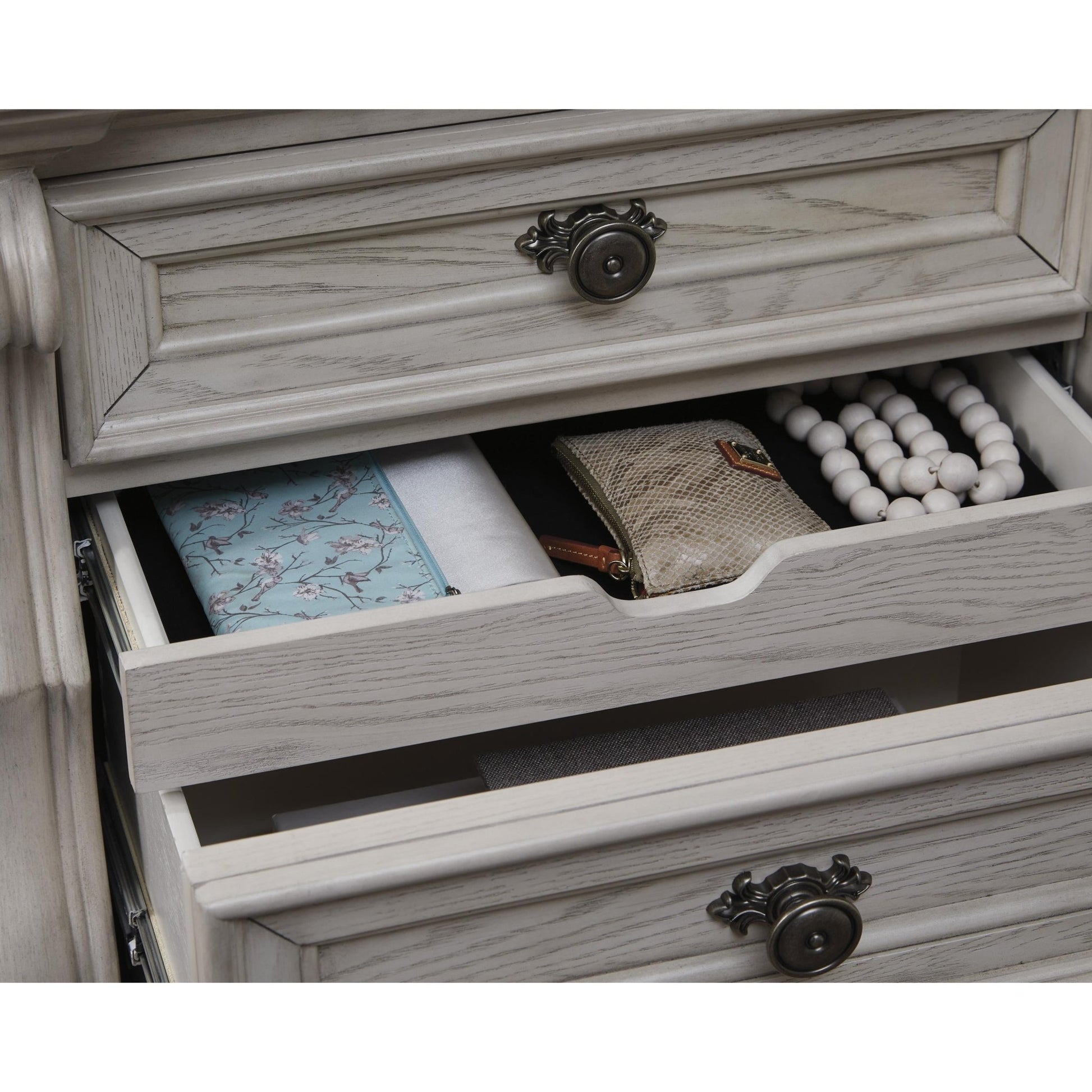 Signature Design by Ashley Bruchandi PCB948 - 93 Three Drawer Night Stand - American Furniture of Slidell