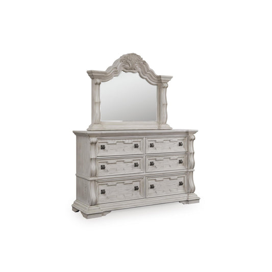 Signature Design by Ashley Bruchandi PCB948B1 Dresser and Mirror - American Furniture of Slidell