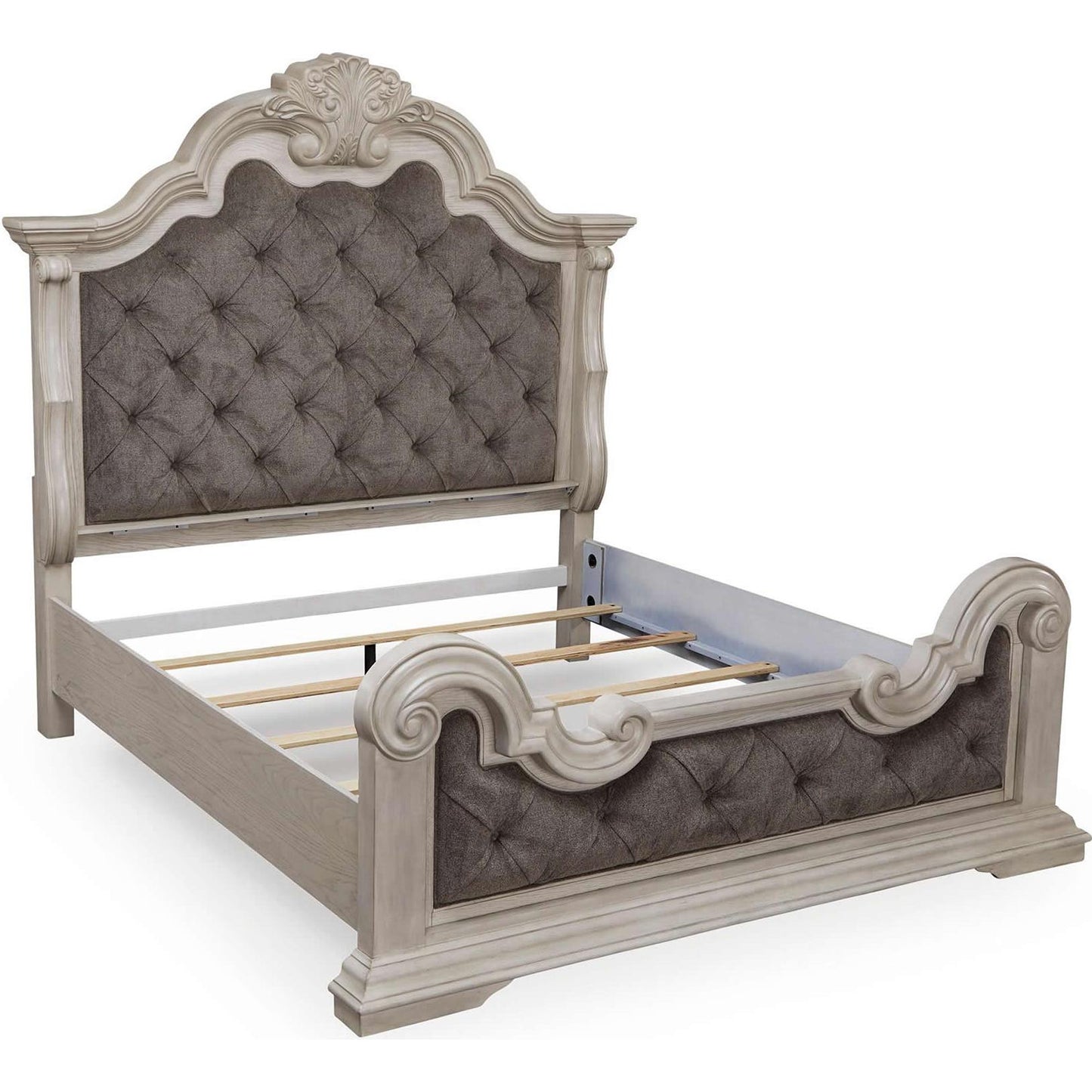 Signature Design by Ashley Bruchandi PCB948B2 Queen Upholstered Panel Bed - American Furniture of Slidell