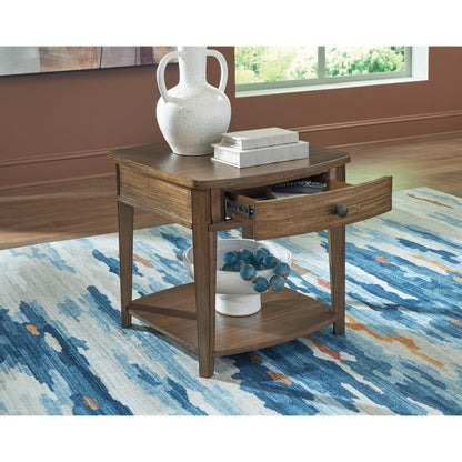 Signature Design by Ashley Burkbyer T513 - 3 Rectangular End Table - American Furniture of Slidell