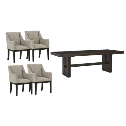 Signature Design by Ashley Burkhaus D984D10 5 pc Dining Set - American Furniture of Slidell