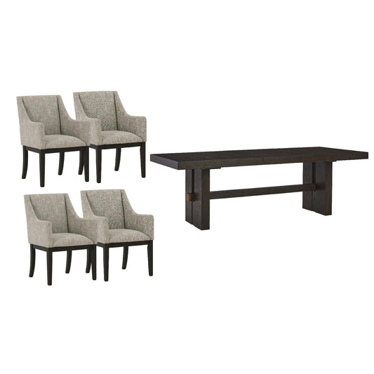 Signature Design by Ashley Burkhaus D984D10 5 pc Dining Set - American Furniture of Slidell