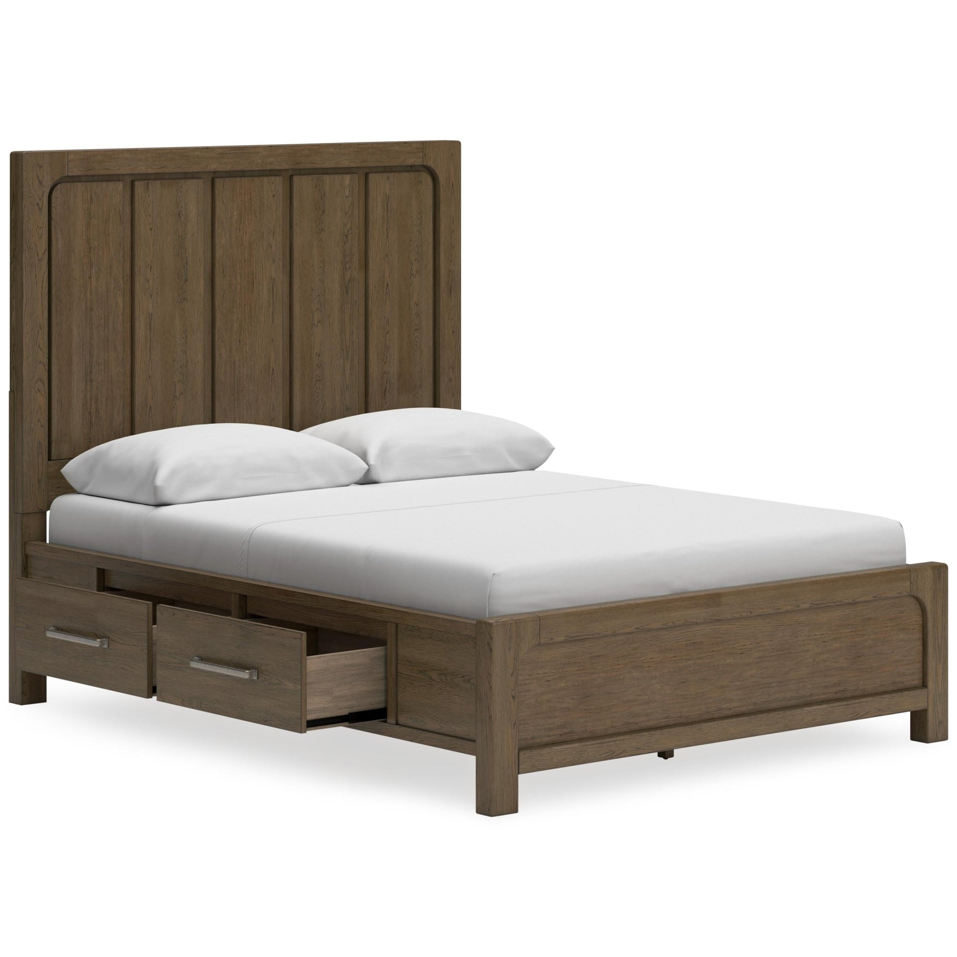 Signature Design by Ashley Cabalynn B974B4 Queen Panel Bed with Storage - American Furniture of Slidell