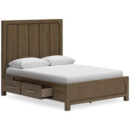 Signature Design by Ashley Cabalynn B974B4 Queen Panel Bed with Storage - American Furniture of Slidell