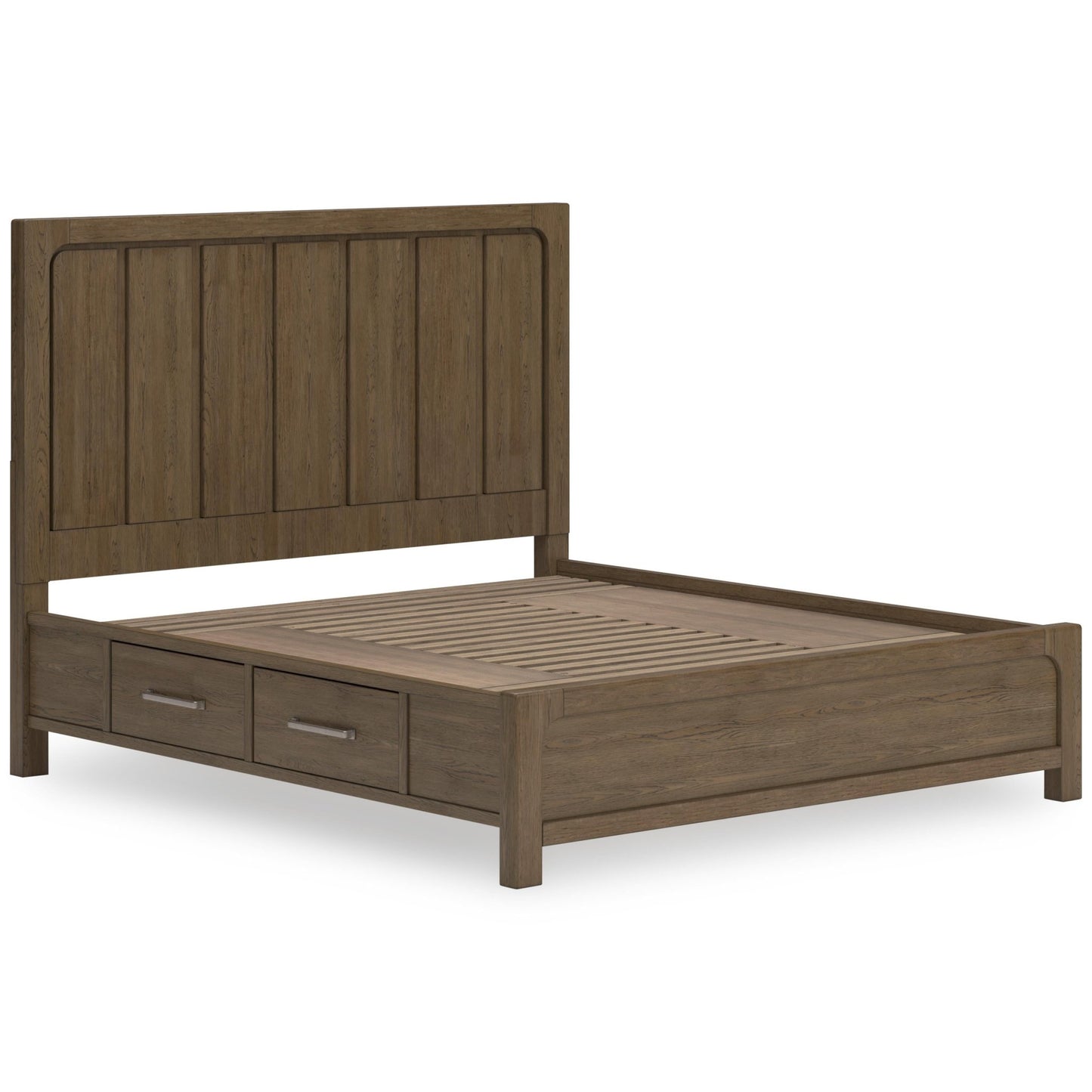 Signature Design by Ashley Cabalynn B974B8 King Panel Bed with Storage - American Furniture of Slidell
