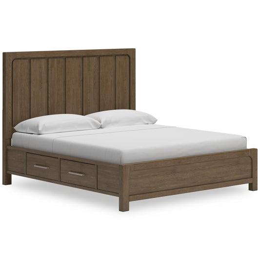 Signature Design by Ashley Cabalynn B974B9 California King Panel Bed with Storage - American Furniture of Slidell