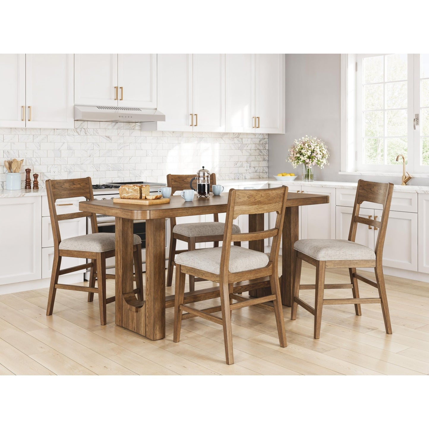 Signature Design by Ashley Cabalynn D974 - 224 Upholstered Barstool - American Furniture of Slidell
