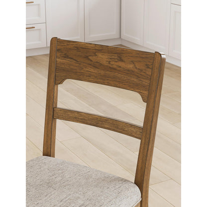 Signature Design by Ashley Cabalynn D974 - 224 Upholstered Barstool - American Furniture of Slidell