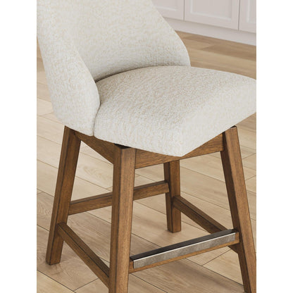 Signature Design by Ashley Cabalynn D974 - 324 Upholstered Barstool - American Furniture of Slidell