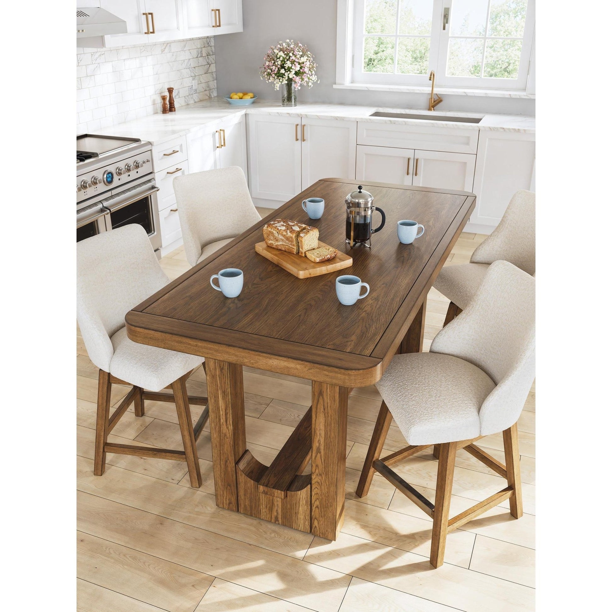 Signature Design by Ashley Cabalynn D974 - 324 Upholstered Barstool - American Furniture of Slidell