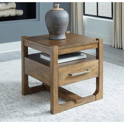 Signature Design by Ashley Cabalynn T974 - 2 Square End Table - American Furniture of Slidell