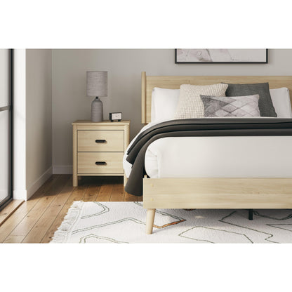 Signature Design by Ashley Cabinella EB2444B2 Queen Platform Panel Bed - American Furniture of Slidell