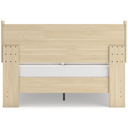Signature Design by Ashley Cabinella EB2444B2 Queen Platform Panel Bed - American Furniture of Slidell