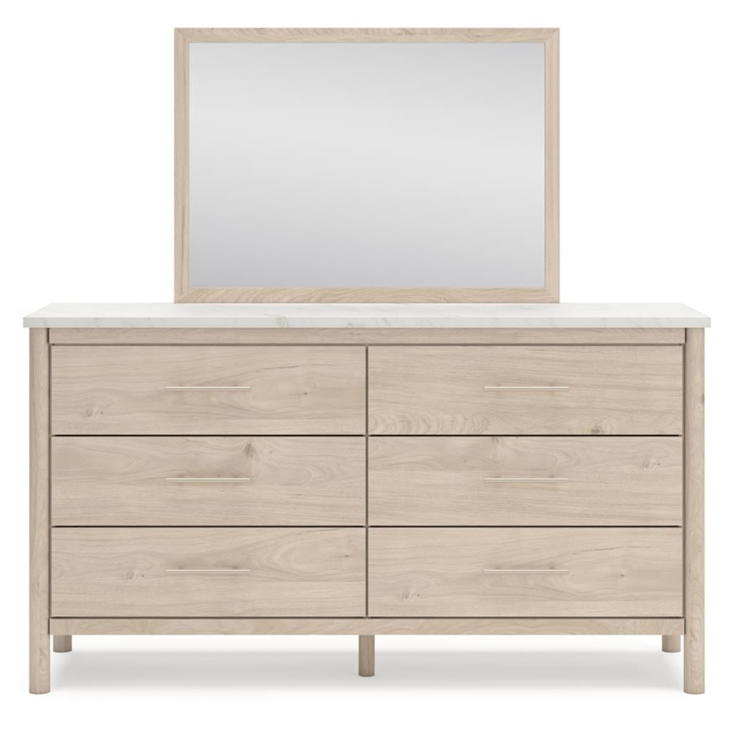 Signature Design by Ashley Cadmori B2615B19 6 pc King Panel Bedroom Set - American Furniture of Slidell