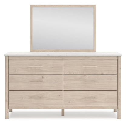 Signature Design by Ashley Cadmori B2615B19 6 pc King Panel Bedroom Set - American Furniture of Slidell