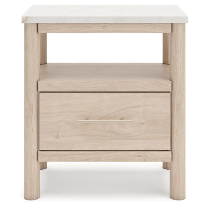 Signature Design by Ashley Cadmori B2615B19 6 pc King Panel Bedroom Set - American Furniture of Slidell