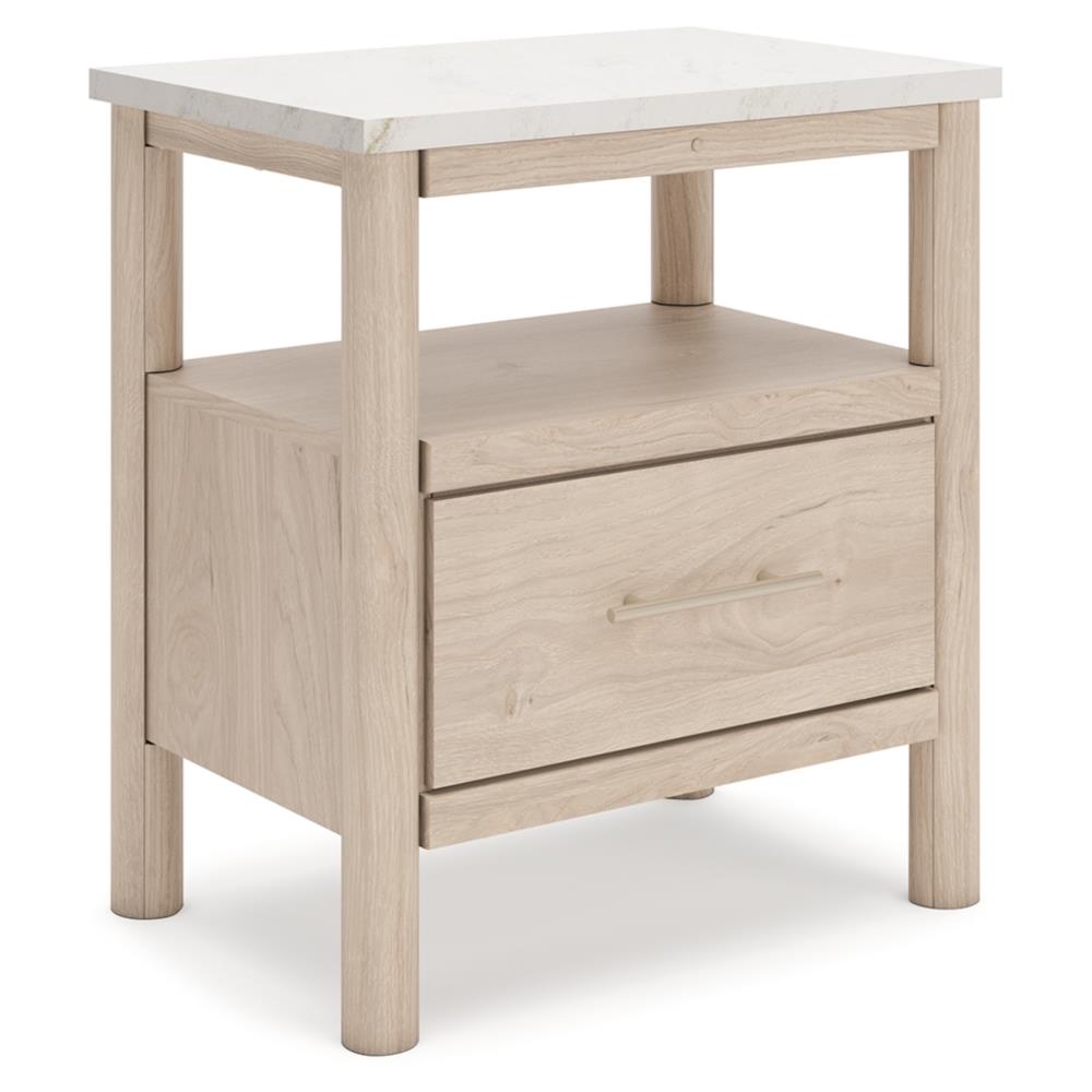 Signature Design by Ashley Cadmori B2615B19 6 pc King Panel Bedroom Set - American Furniture of Slidell