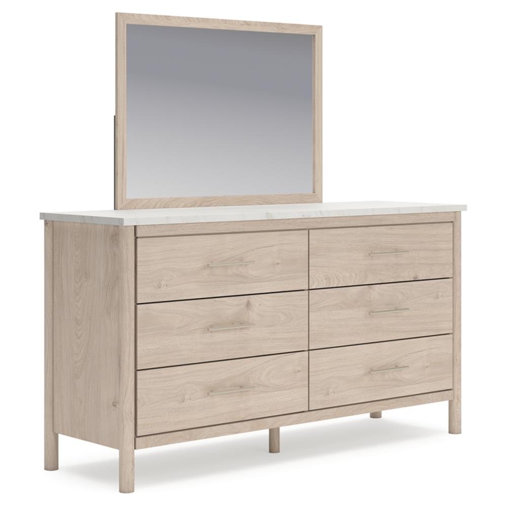 Signature Design by Ashley Cadmori B2615B19 6 pc King Panel Bedroom Set - American Furniture of Slidell
