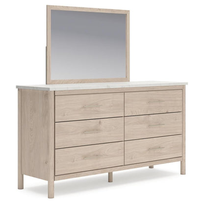 Signature Design by Ashley Cadmori B2615B19 6 pc King Panel Bedroom Set - American Furniture of Slidell