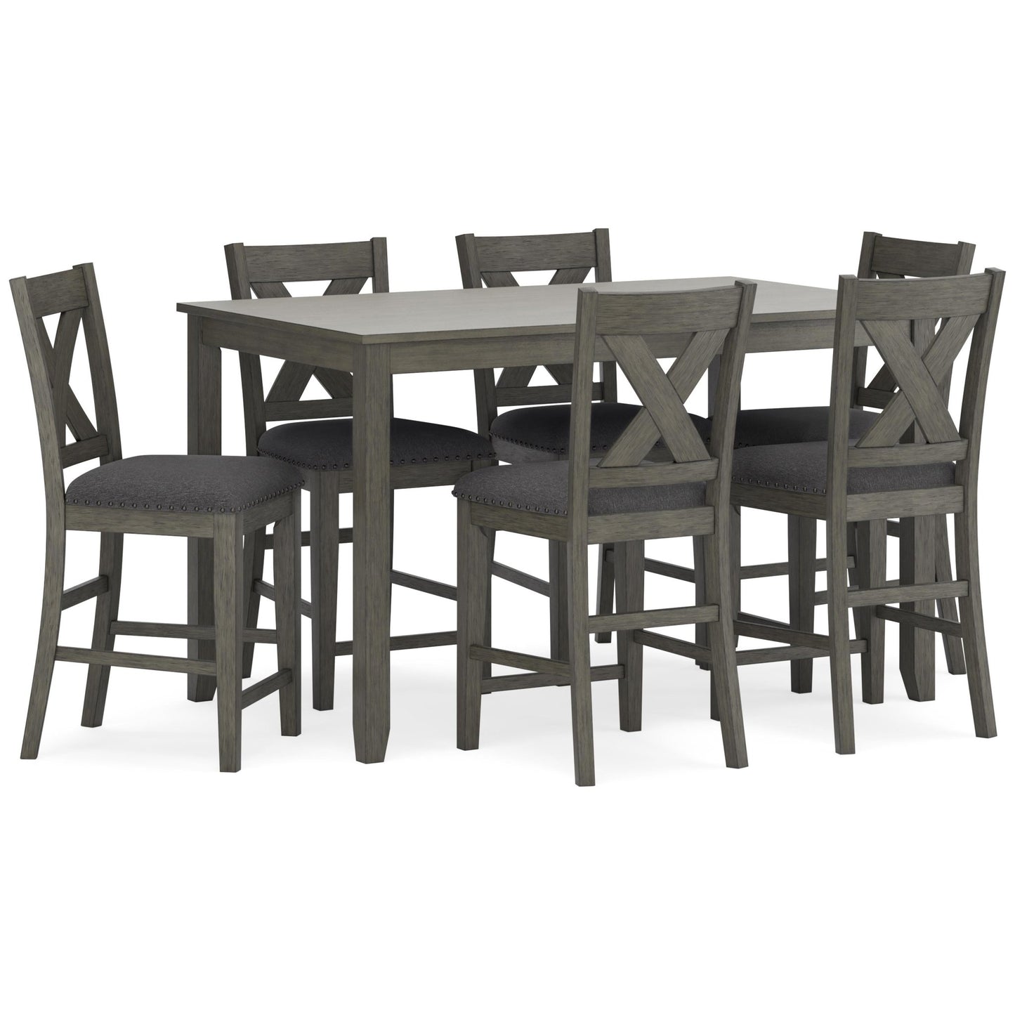 Signature Design by Ashley Caitbrook D388 - 423 Rectangular Dining Room Counter Table Set - American Furniture of Slidell