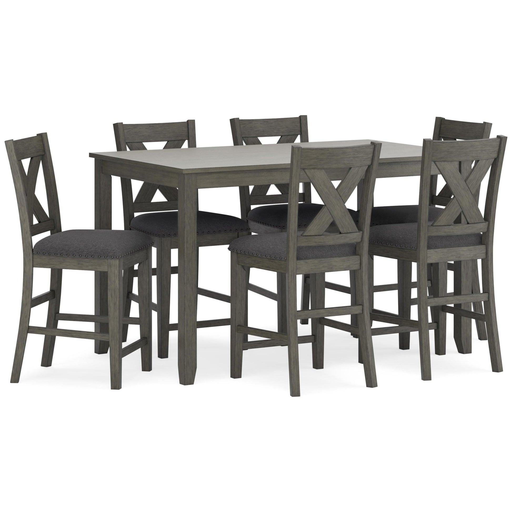 Signature Design by Ashley Caitbrook D388 - 423 Rectangular Dining Room Counter Table Set - American Furniture of Slidell