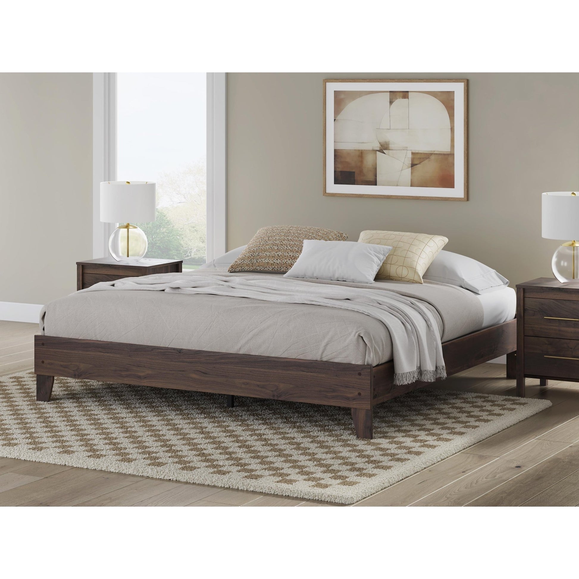 Signature Design by Ashley Calverson EB3660 - 114 King Platform Bed - American Furniture of Slidell