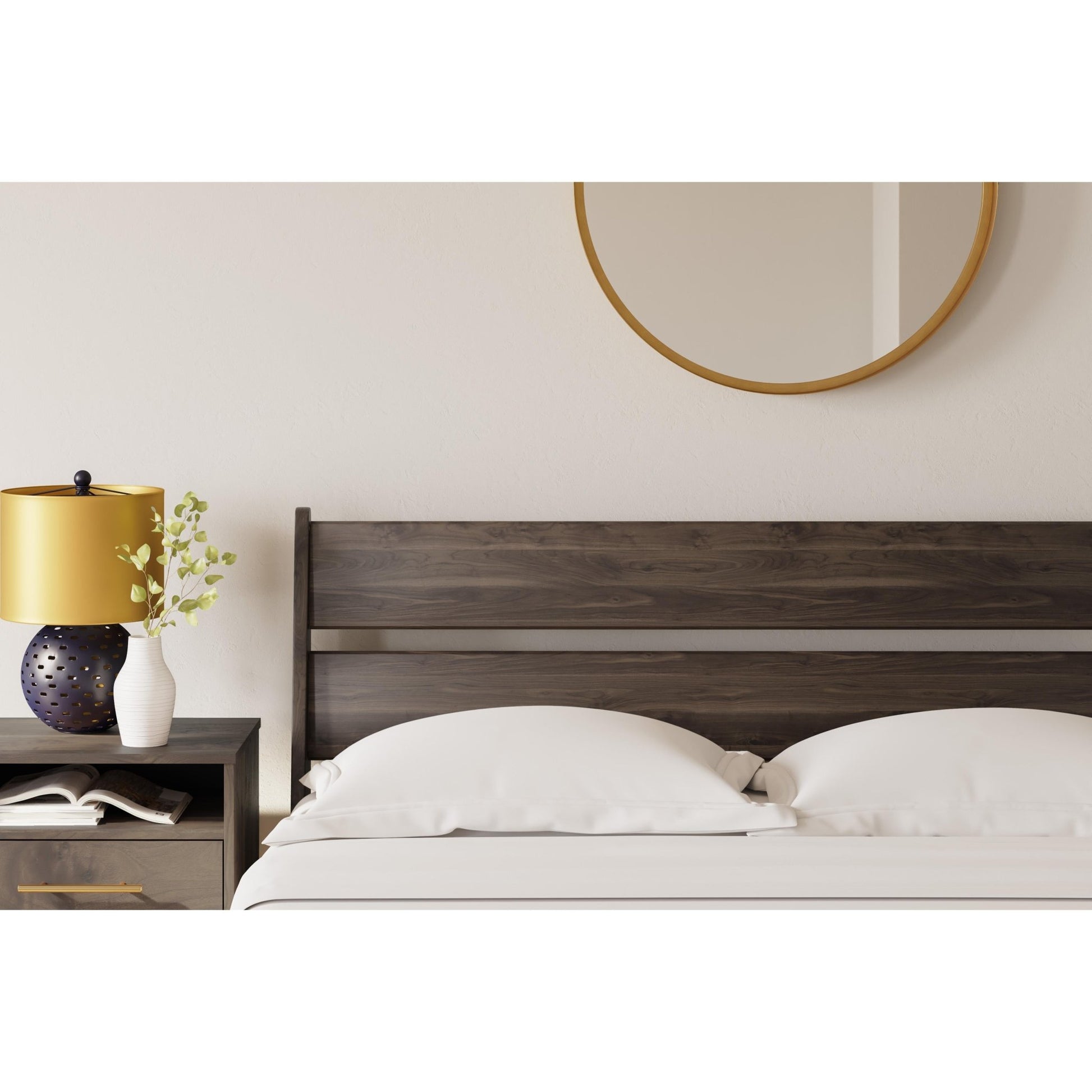 Signature Design by Ashley Calverson EB3660 - 157 Queen Panel Headboard - American Furniture of Slidell