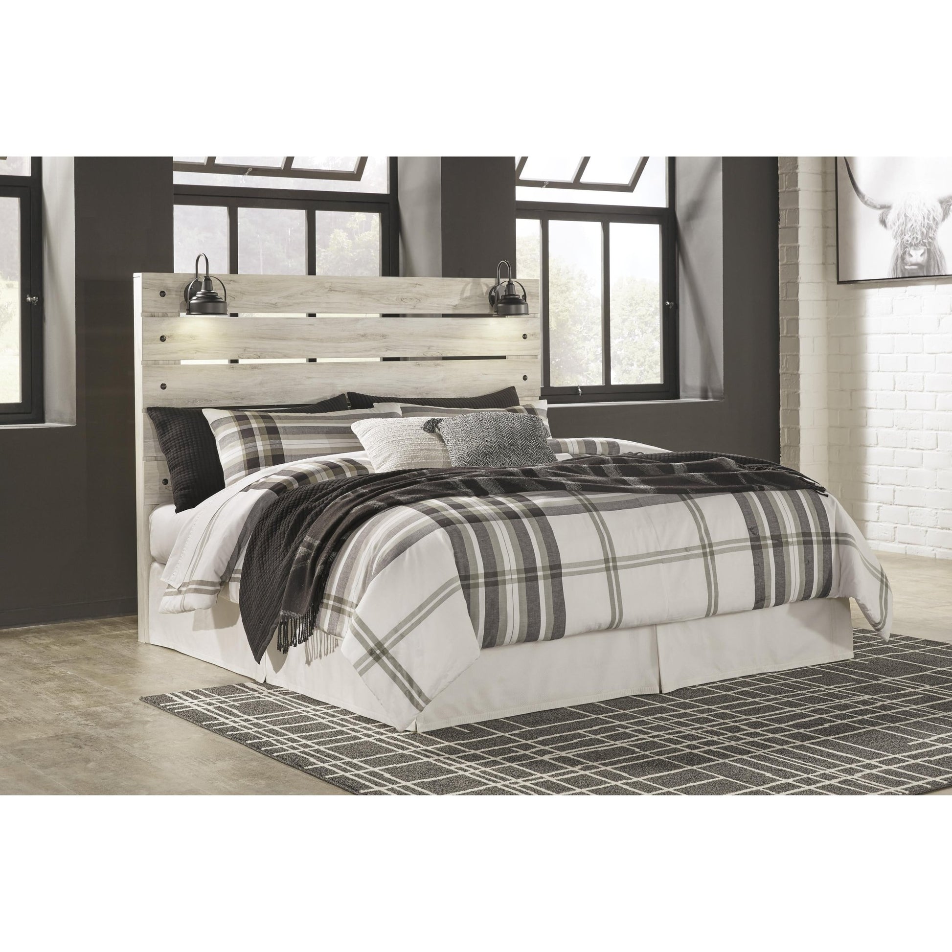 Signature Design by Ashley Cambeck B192 - 58 King Panel Headboard - American Furniture of Slidell