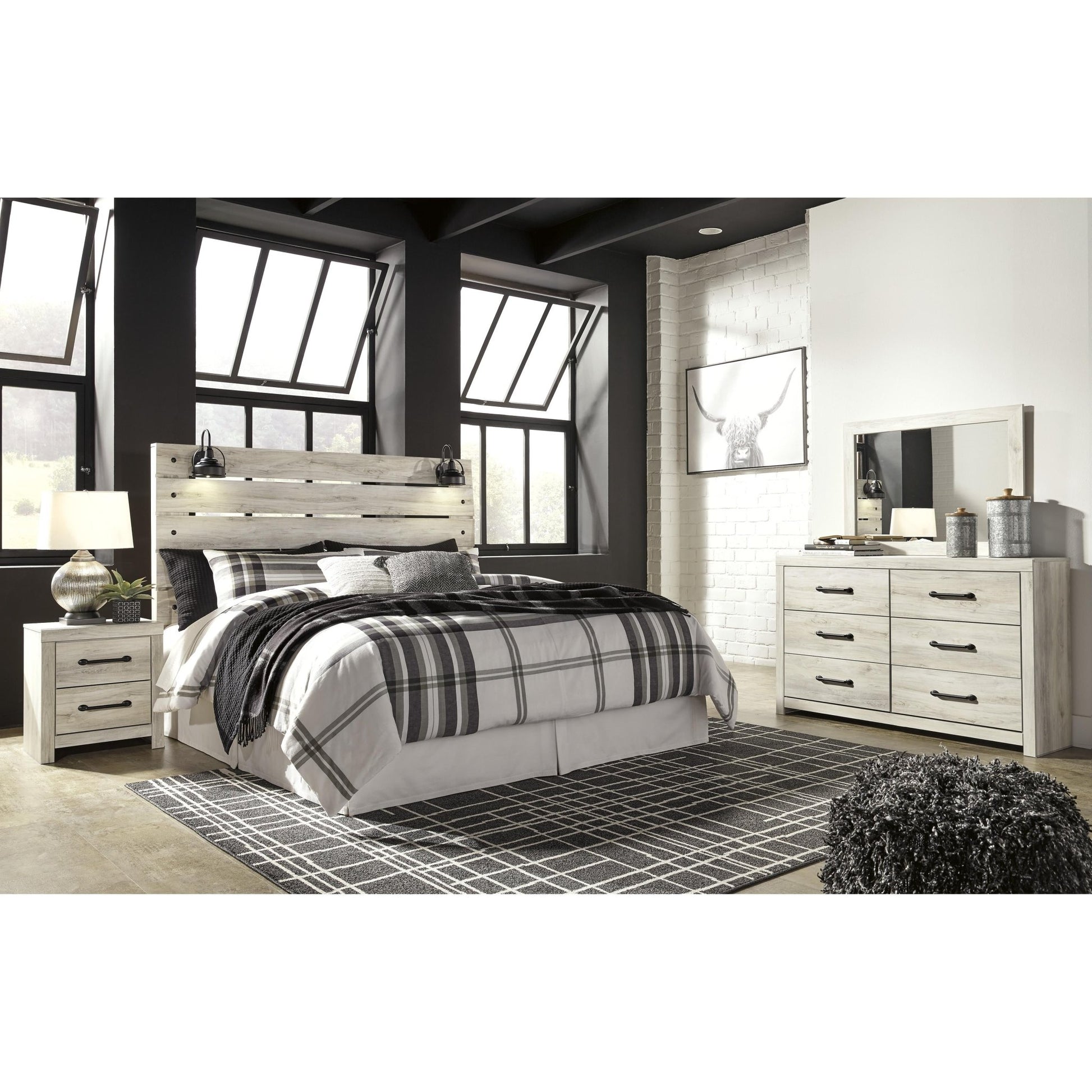 Signature Design by Ashley Cambeck B192 - 58 King Panel Headboard - American Furniture of Slidell