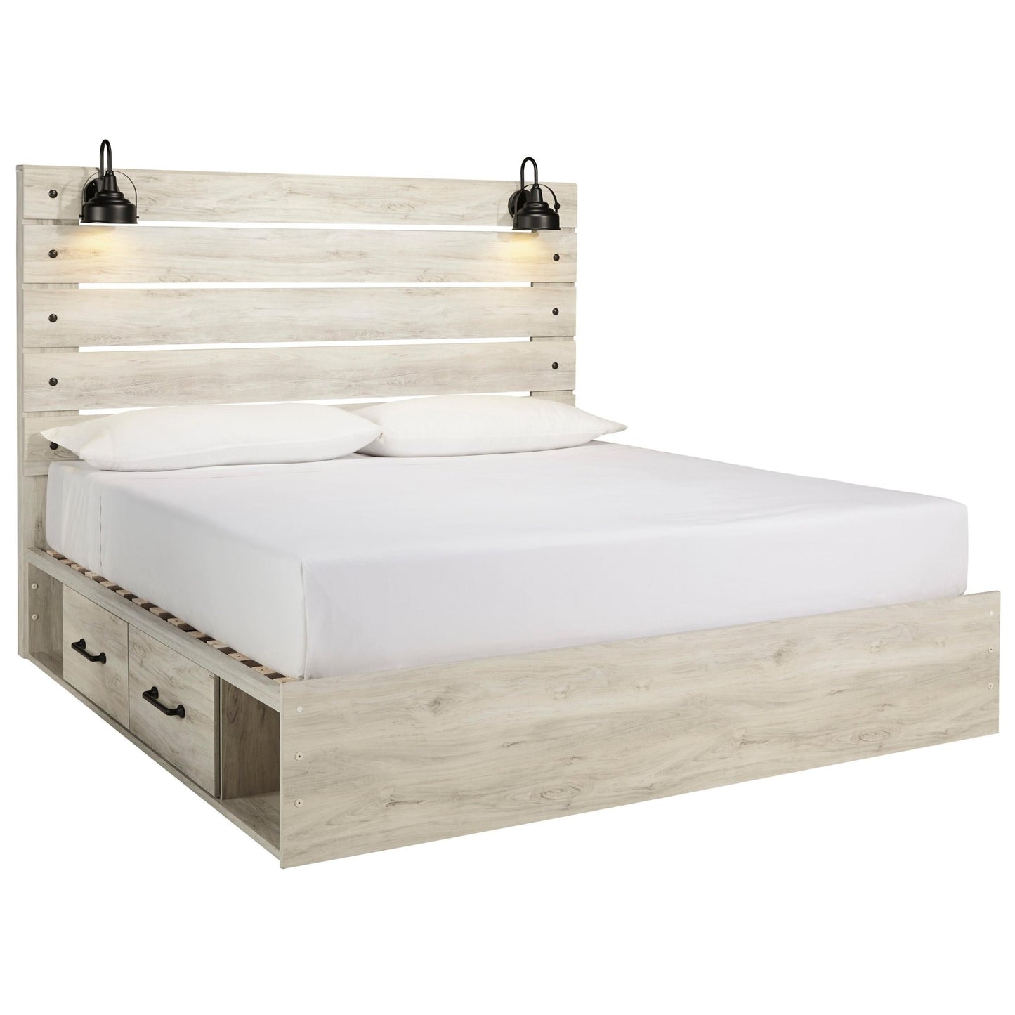 Signature Design by Ashley Cambeck B192B124 7 pc King Panel Storage Bedroom Set - American Furniture of Slidell