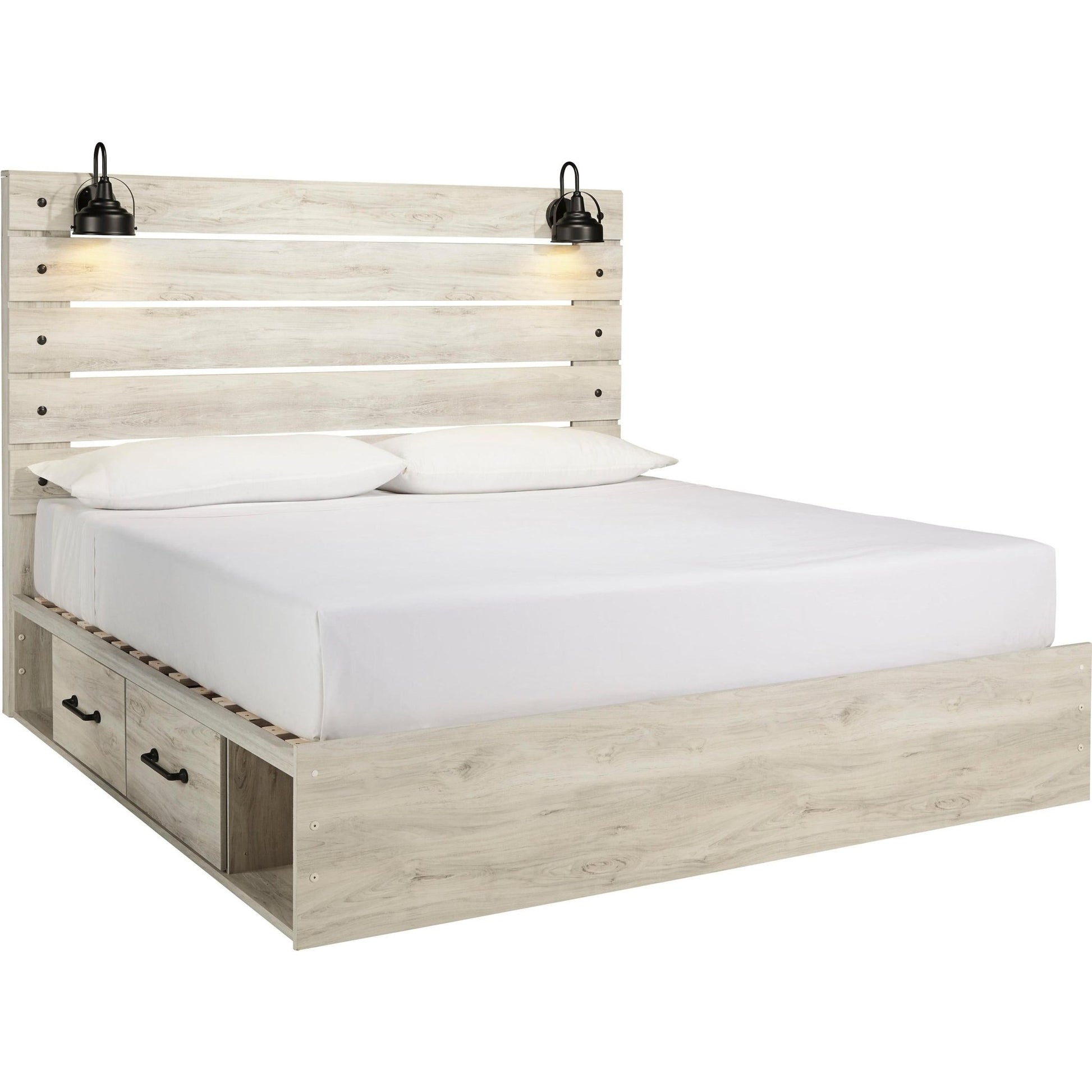 Signature Design by Ashley Cambeck B192B66 6 pc King Storage Panel Bedroom Set - American Furniture of Slidell