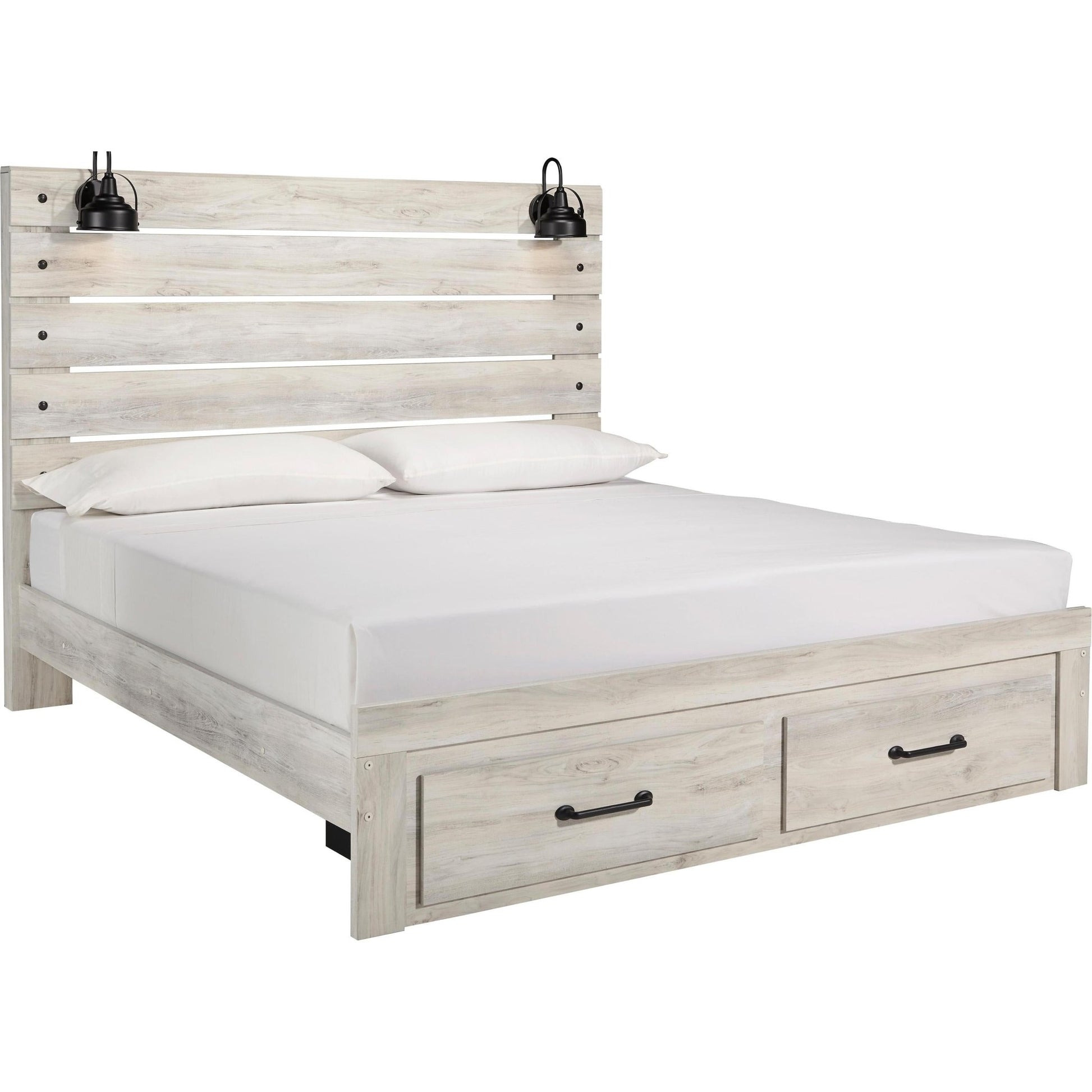 Signature Design by Ashley Cambeck B192B86 8 pc King Storage Panel Bedroom Set - American Furniture of Slidell