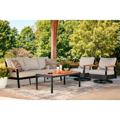 Signature Design by Ashley Carmel Highlands PCP513 - 081 Sofa/Chairs/Table Set - American Furniture of Slidell