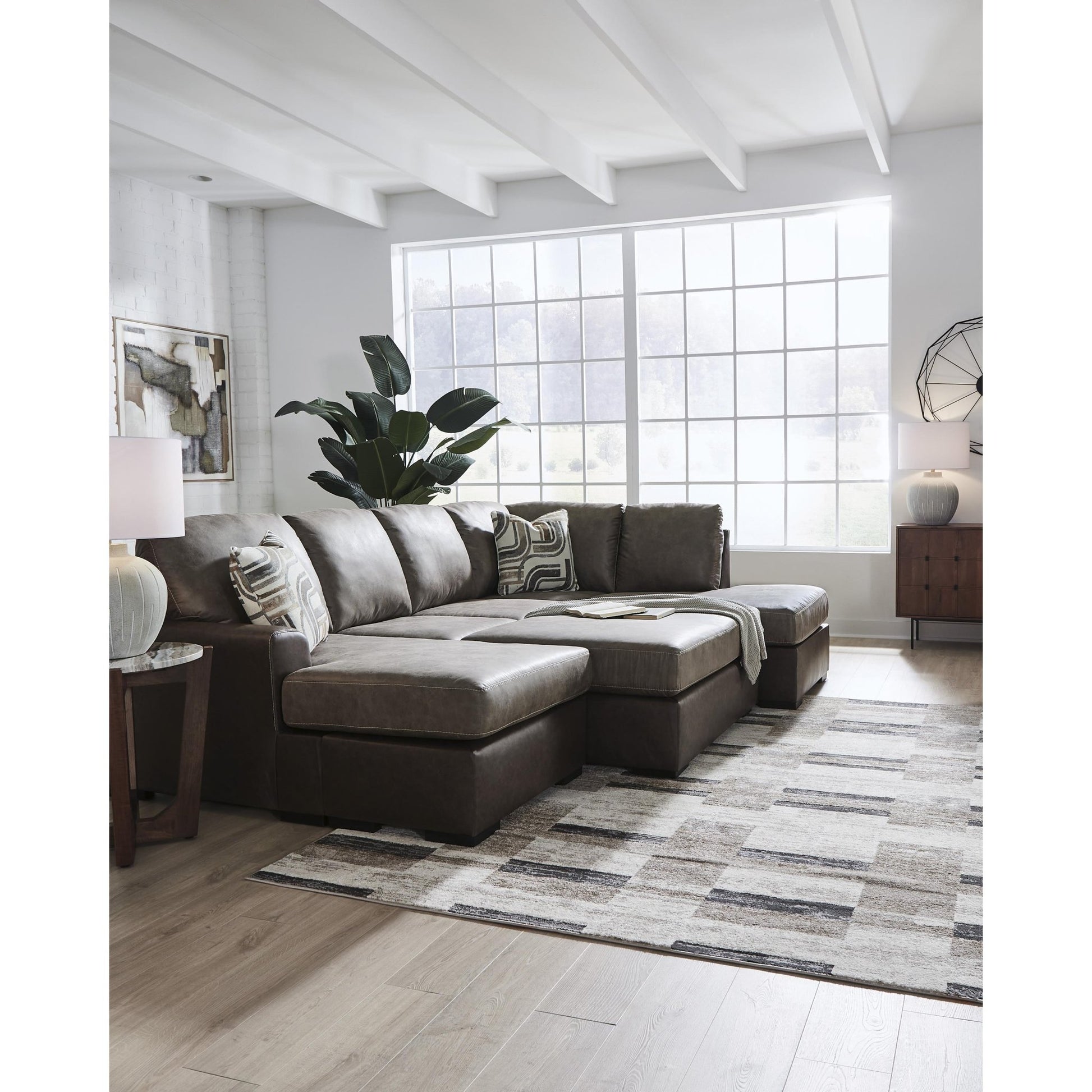 Signature Design by Ashley Castille Way PC6270308 Oversized Accent Ottoman - American Furniture of Slidell